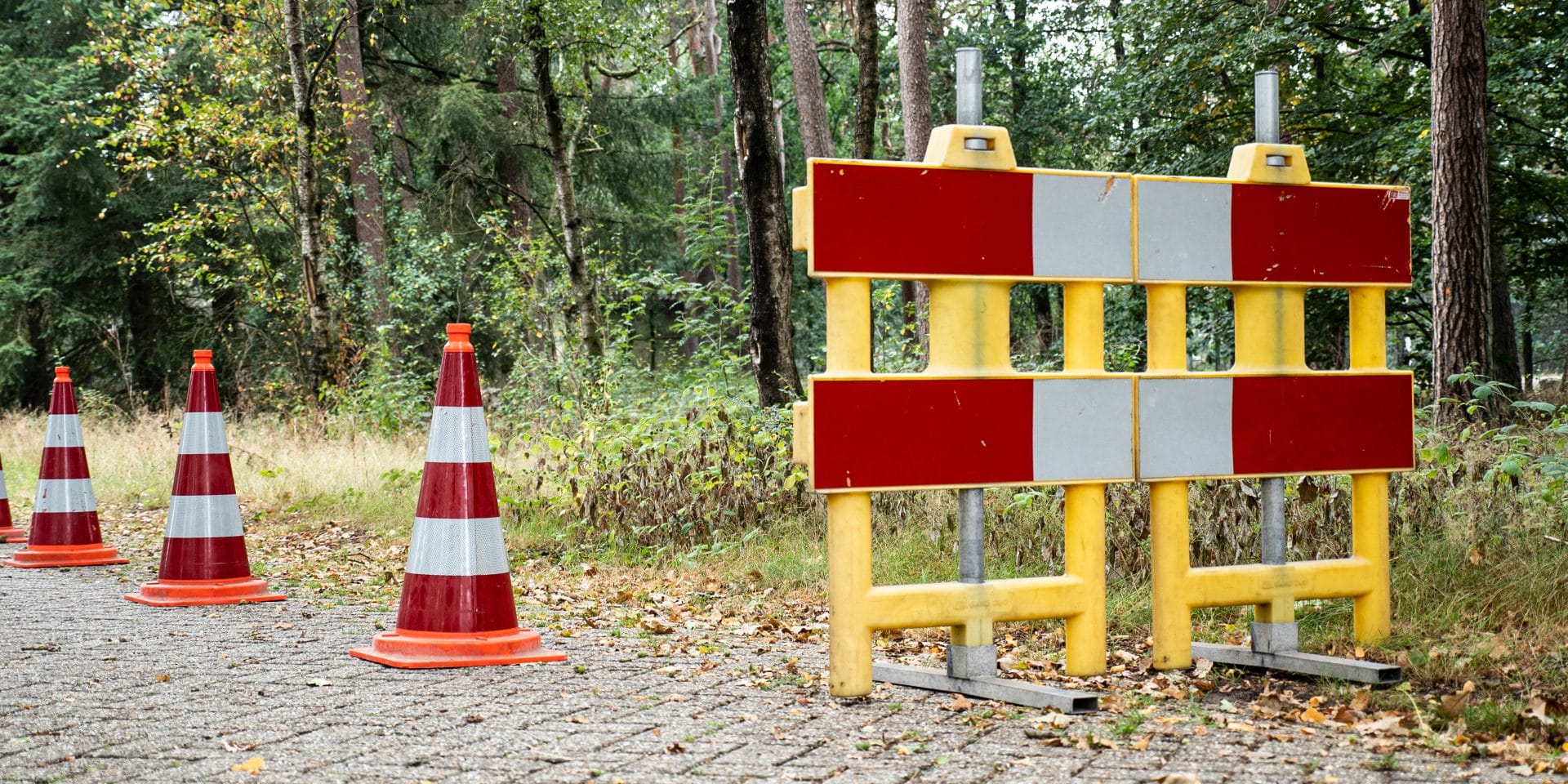 wegafzetting bij een training vca basis op maat